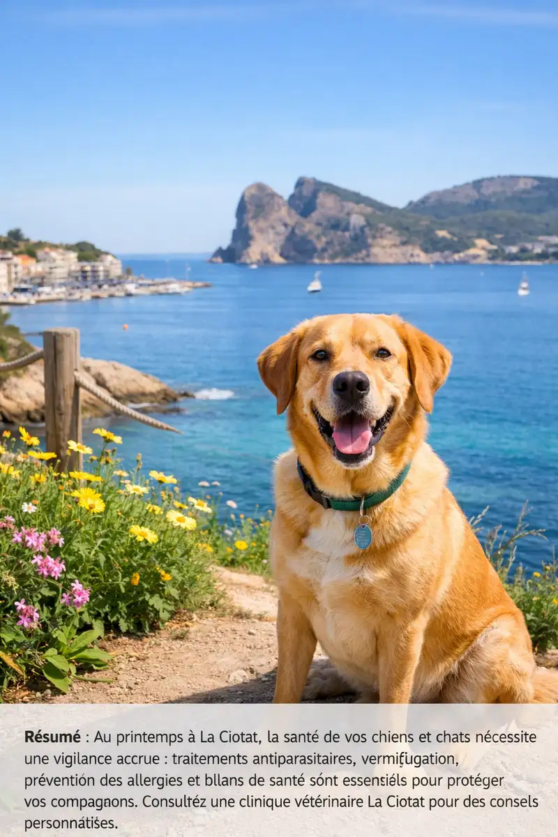 Printemps � La Ciotat : bons r�flexes pour prot�ger vos chiens et chats